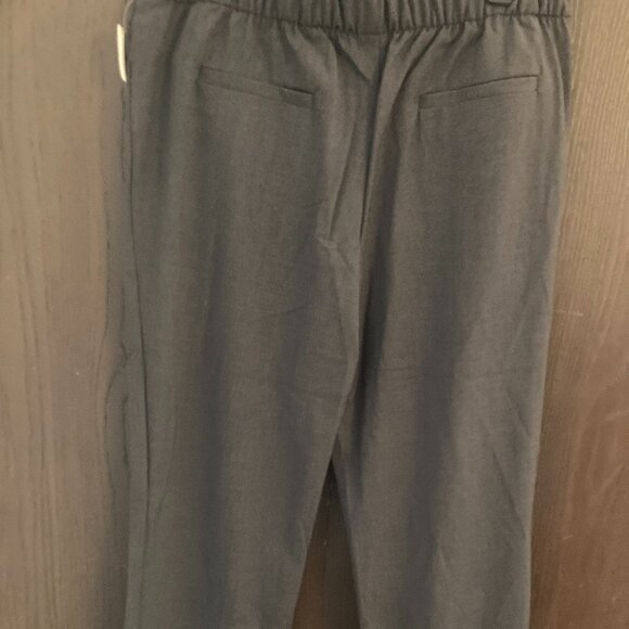 Woman's Time and Tru - Relaxed Straight Leg Dress Pants Grey Size L (12-14) - Picture 2 of 2